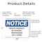 Signmission Private Property No Parking Trespassing OSHA Notice Sign, Plastic, 10in W x 7in L, 2PK OS-2PACK-NS-P-710-L-17839 - alternate 3